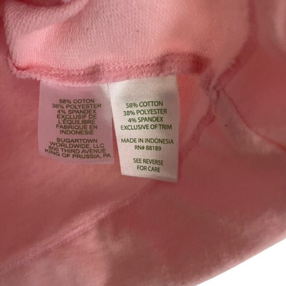 Lilly Pulitzer Pink Joyce Half Zip Popover XSmall - Picture 5 of 5